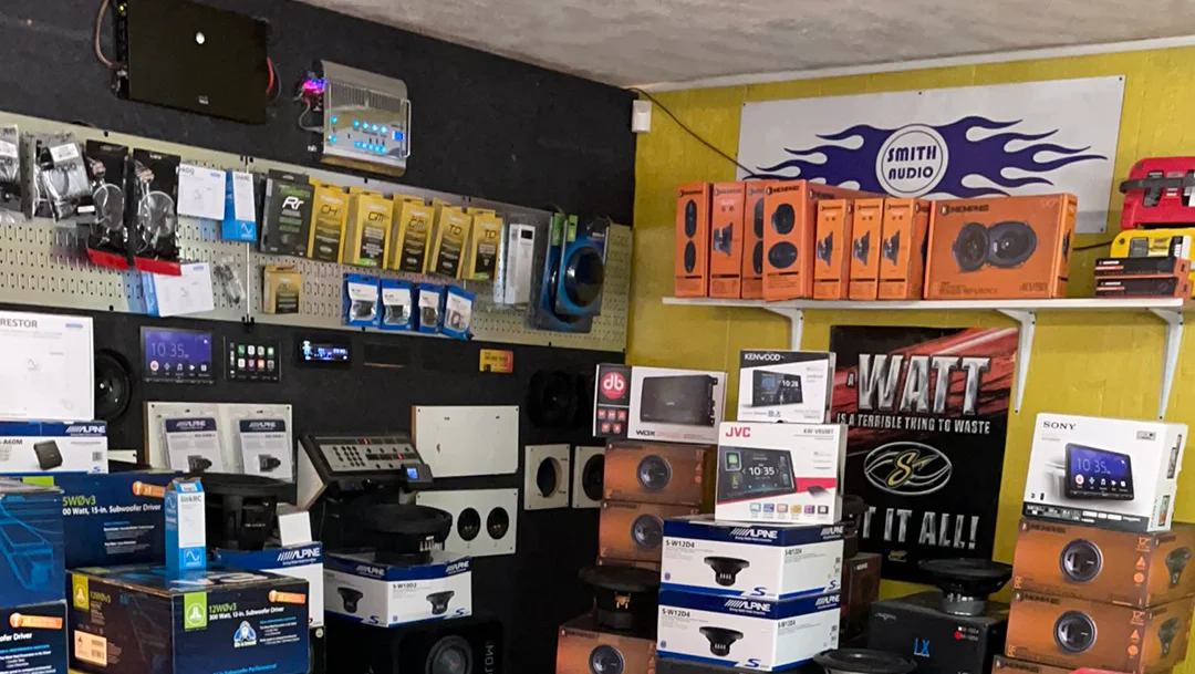 Smith Audio TN storefront in Rogersville, TN